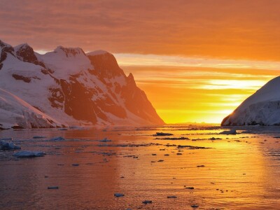 남극 풍경
